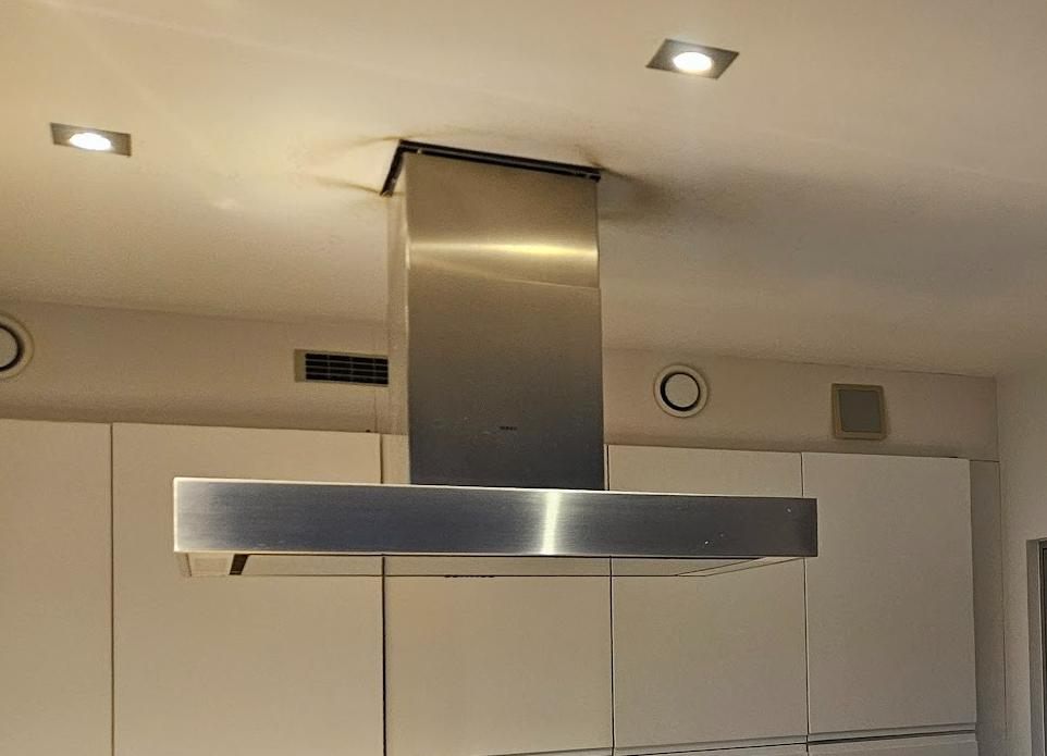 Hotte aspirante Novy Proline 7240, 800 m³/h ou plus, Recyclage, Hotte pour îlot, Enlèvement