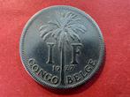 Congo Belge - 1 Franc 1927 FR (#274#), Enlèvement ou Envoi, Autres pays, Monnaie en vrac