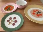 Assiettes plates et bol maison du monde, Maison & Meubles, Enlèvement, Comme neuf