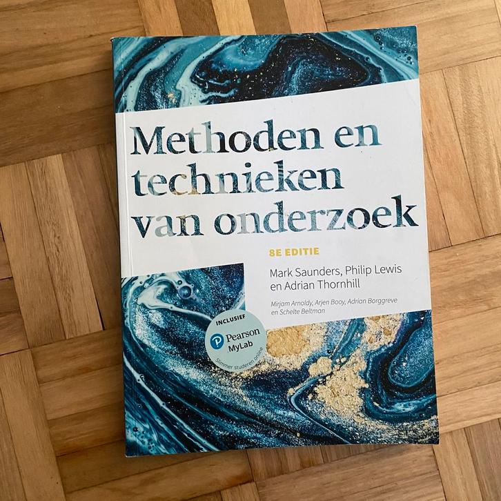 Methoden & Technieken van Onderzoek voor Uhasselt, Boeken, Psychologie, Gelezen, Overige onderwerpen, Ophalen