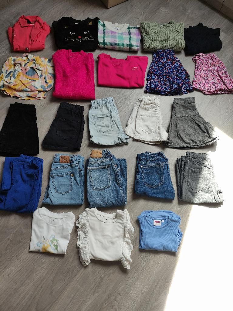 Kledingpakket meisje - maat 134, Enlèvement ou Envoi, Utilisé, Taille 134