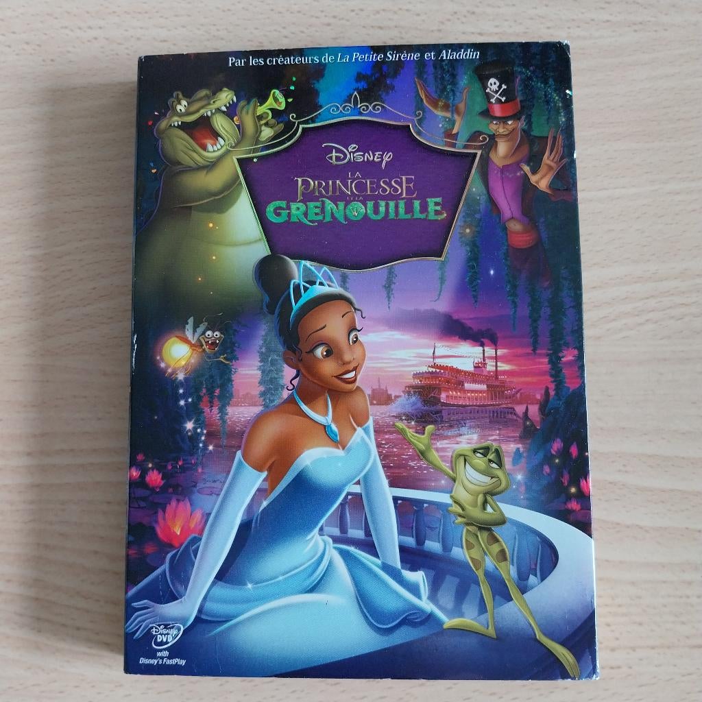 Dvd " La Princesse et la Grenouille-Walt Disney", CD & DVD, Dessin animé, Tous les âges, Comme neuf, Enlèvement