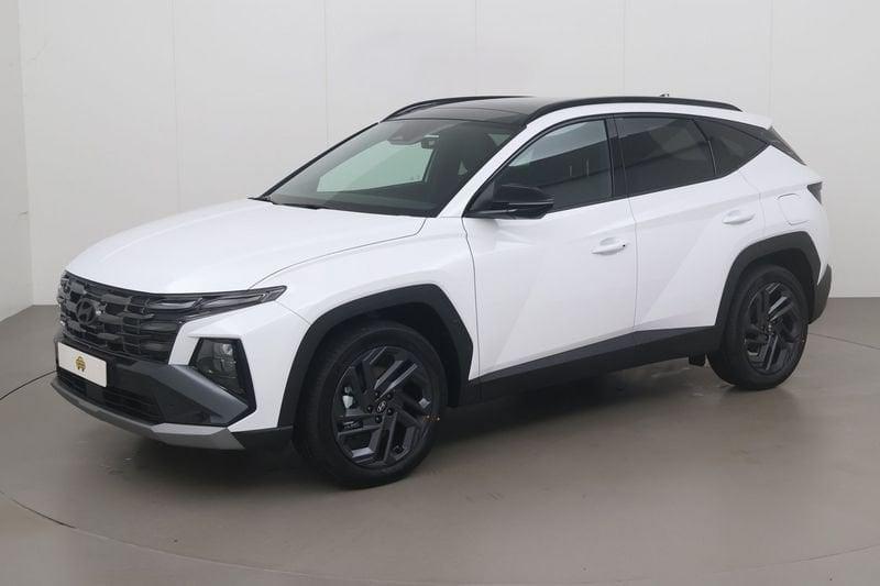 Hyundai Tucson 1.5 t-gdi Black Edition 150 AT, Automaat, Gebruikt, 4 cilinders, Overige bekleding