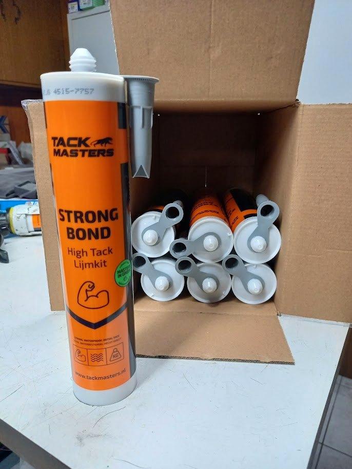7 stuks Strong Bond high tack lijmkit - ms-polymeerkit grijs, Bricolage & Construction, Isolation & Étanchéité, Neuf, Isolation des murs