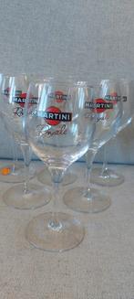 6 Martini Royale-glazen, Ophalen of Verzenden