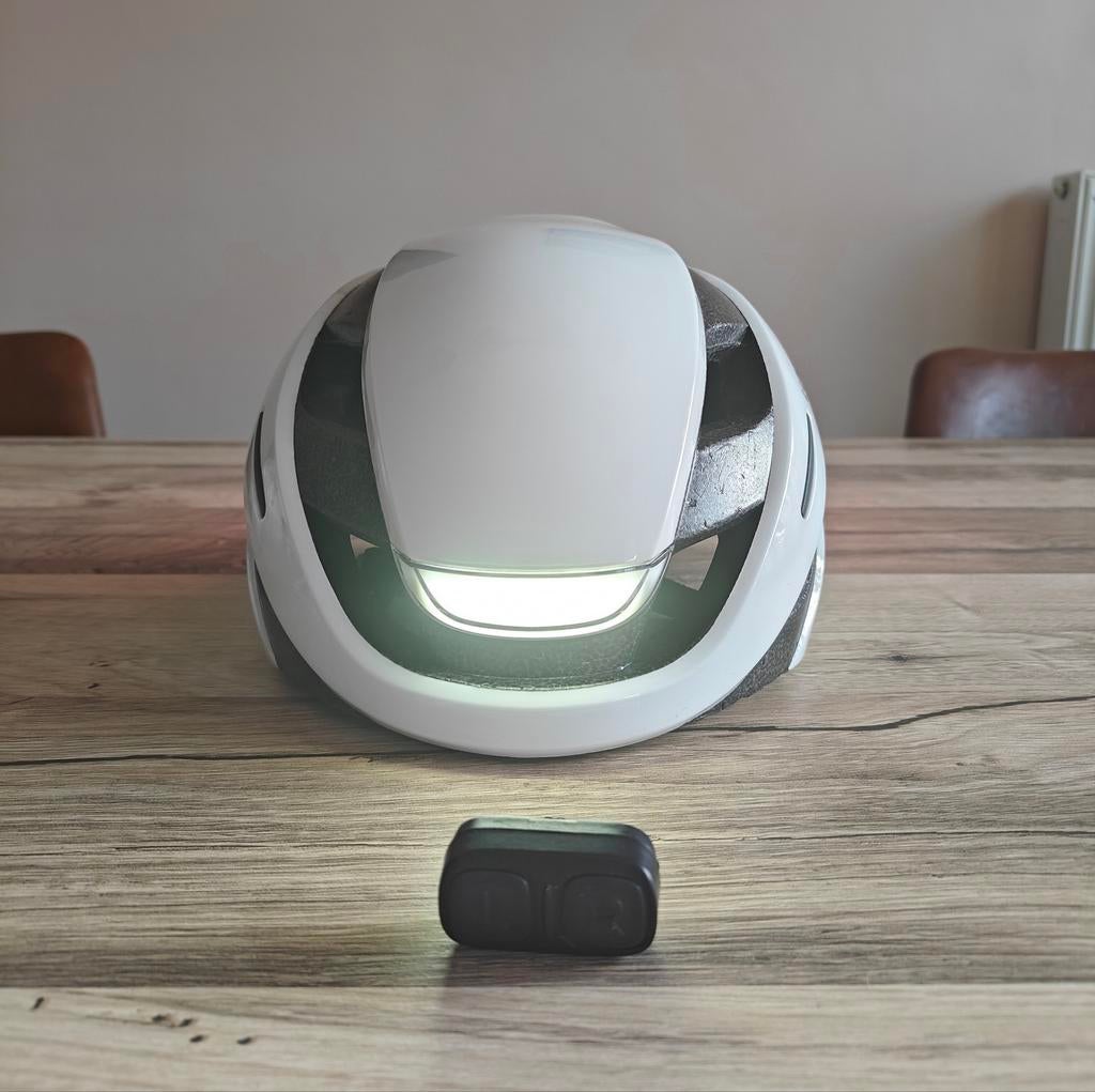 Lumos Ultra MIPS Fietshelm (maat XL) + Lumos Remote, Ophalen, Lumos, Zo goed als nieuw, XL