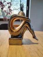 Sculpture porcelaine Galos, or et métaux précieux, Antiek en Kunst, Ophalen of Verzenden