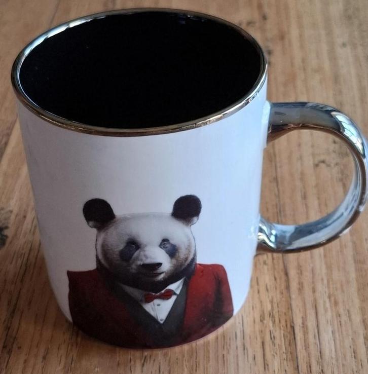 Grote Panda mok, dieren mok, Collections, Collections Animaux, Enlèvement ou Envoi, Utilisé, Autres, Autres types