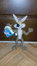 Looney Tunes Wile E. Coyote knuffel, Ophalen of Verzenden, Looney Tunes, Zo goed als nieuw, Beeldje of Figuurtje