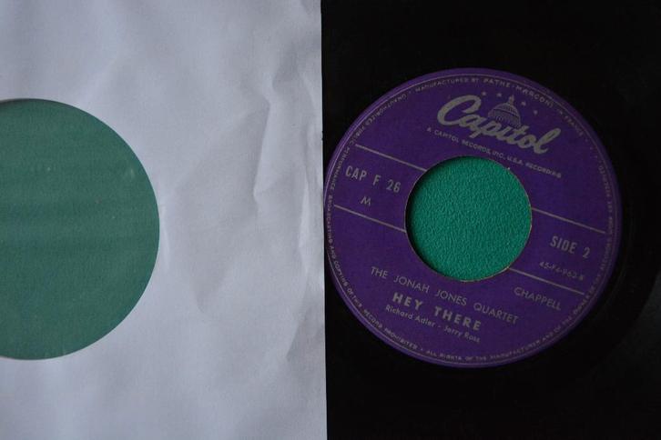 The Jonah Jones Quartet — Just In Time - W3, CD & DVD, Vinyles Singles, Utilisé, Single, Jazz et Blues, 7 pouces, Enlèvement ou Envoi