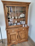 Vitrinekast (grenen-hout), Huis en Inrichting, Gebruikt, Grenenhout, 150 tot 200 cm, 25 tot 50 cm