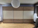 Dressing blanc bois L 400x H217 x P 60 cm, Ophalen, 200 cm of meer, 50 tot 100 cm, Zo goed als nieuw
