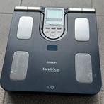 OMRON BF511 Lichaamscompositiemeter Blauw, Elektronische apparatuur, Ophalen of Verzenden, Zo goed als nieuw