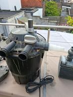 Biofilter met UVC lamp,pomp 8000l en luchtpomp, Tuin en Terras, Vijver-toebehoren, Ophalen, Zo goed als nieuw, Vijverpomp