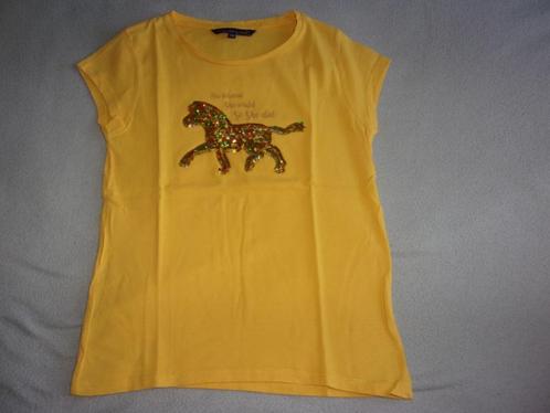 Mooi meisjes t - shirt. Maat 140, Kinderen en Baby's, Kinderkleding | Maat 140, Zo goed als nieuw, Meisje, Shirt of Longsleeve