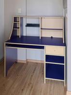 Kinderbureau / desk / bureau donkerblauw Ikea Robin, Comme neuf, Enlèvement
