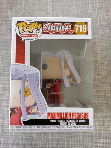 Funko pop Maximillion Pegasus #716 Yu-Gi-Oh! état neuf, Enlèvement ou Envoi, Comme neuf