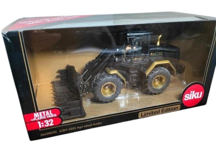 Siku 10366300701  JCB 435S Agri Wiellader Gold Edition, Hobby en Vrije tijd, Modelauto's | 1:32, Nieuw, Tractor of Landbouw, SIKU