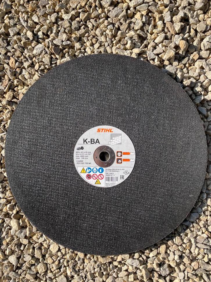 Meule à meuler en résine Stihl K-BA 400 mm, Bricolage & Construction, Outillage | Meuleuses, Neuf, Enlèvement ou Envoi