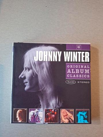 5cd box. Johnny Winter. 5 original album Classics.  beschikbaar voor biedingen