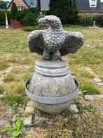Aigle sur globe, Jardin & Terrasse, Statues de jardin, Enlèvement, Utilisé, Pierre, Animal