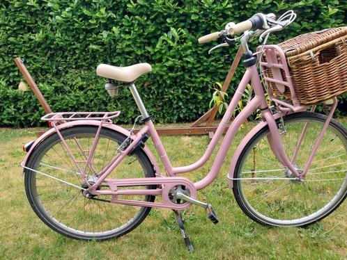 Meisjesfiets Frappé fel.400 classic line 18 inch met mandje, Fietsen en Brommers, Fietsen | Dames | Omafietsen, Gebruikt, Minder dan 47 cm