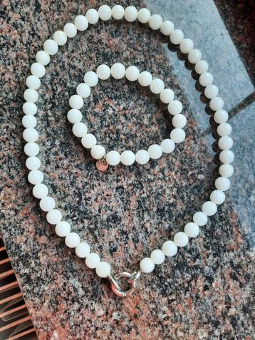 Mooie ketting van Ti sento + clipring + armbandje beschikbaar voor biedingen
