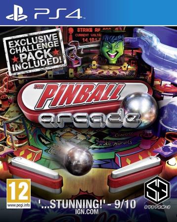 Pinball Arcade PS4 (ZGAN) beschikbaar voor biedingen
