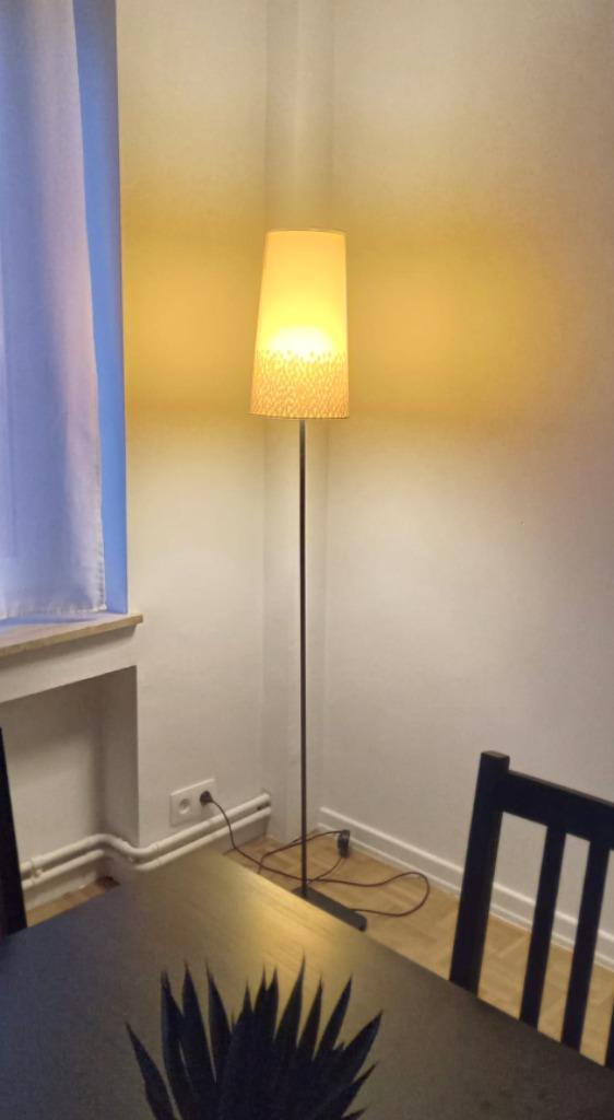 Lampe d'Intèrieur, Huis en Inrichting, Lampen | Tafellampen, Zo goed als nieuw, 75 cm of meer, Kunststof, Metaal, Stof, Overige materialen