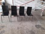 4 stapelstoelen, Ophalen