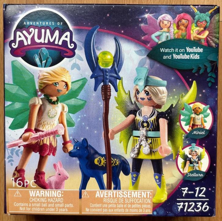 Sinterklaas tip - nieuw - Playmobil Ayuma - 2 feeën met dier, Kinderen en Baby's, Speelgoed | Playmobil, Nieuw, Ophalen of Verzenden
