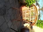 4 chaises de jardin en osier, Jardin & Terrasse, Chaises de jardin, Comme neuf, Rotin, Enlèvement