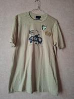 T-shirt Knockout avec imprimé moto et écussons - Taille XL -, Vêtements | Hommes, T-shirts, Enlèvement ou Envoi, Beige, Taille 56/58 (XL)