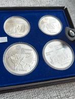 Zilvermunten Canada Montréal 5&10 dollar 1974, Postzegels en Munten, Ophalen, Noord-Amerika, Setje, Zilver