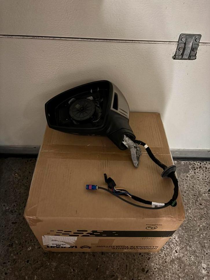 Rétroviseur gauche VW Tiguan II chassis 5N année 2016-20 ph1, Auto-onderdelen, Spiegels, Volkswagen, Gebruikt, Ophalen of Verzenden