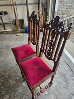 Antieke houten stoelen, Antiek en Kunst, Ophalen