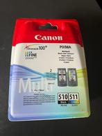 imprimante à encre Canon Pixma 510/511, Cartridge, Canon, Enlèvement ou Envoi, Neuf