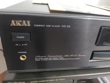 Akai CD 29 player CD platine a CD, Enlèvement ou Envoi, Comme neuf, Sony, Changeur