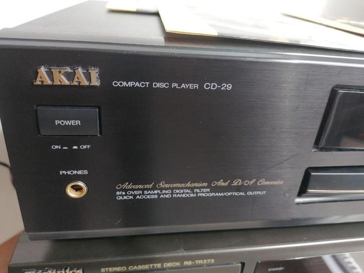 Akai CD  29-draaitafel, Audio, Tv en Foto, Cd-spelers, Zo goed als nieuw, Sony, Wisselaar, Ophalen of Verzenden
