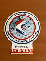 Ruimtevaart: Sticker Apollo 15-Scott/Worden/Erwin-Dextro, Verzamelen, Stickers, Overige typen, Gebruikt, Verzenden