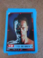 Terminator 2 collectible cards/stickers Topps complete set, Comme neuf, Enlèvement ou Envoi
