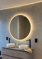 NIEUWE Ronde spiegel 100 cm LED-verlichting+anti-condens, Huis en Inrichting, Woonaccessoires | Spiegels, Ophalen, 100 tot 150 cm