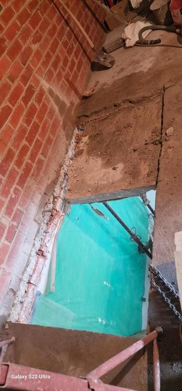 Trapgat maken met 22jaar ervaring 0466 49 87 53  beschikbaar voor biedingen