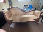 Antieke longchair, Huis en Inrichting, Zetels | Zetels en Chaises Longues, Ophalen, Gebruikt, Hout