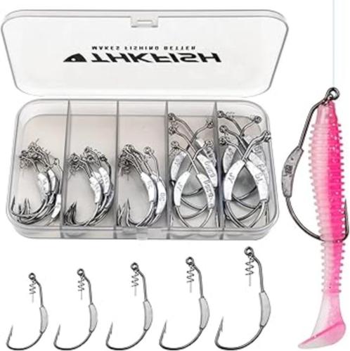 THKFISH Vishaken Set Visaccessoires GRATIS LEVERING, Watersport en Boten, Hengelsport | Algemeen, Nieuw, Haak, Verzenden