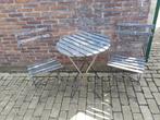 bistro set, Tuinset, Gebruikt, Ophalen