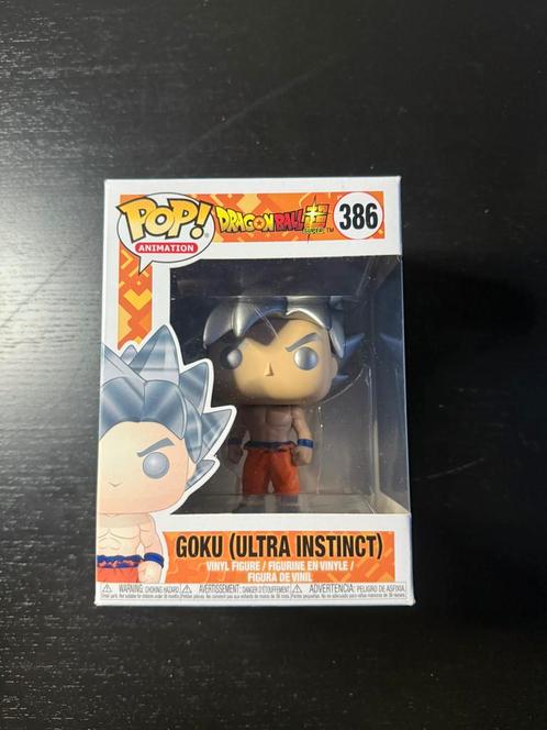 Funko pop, Goku (Ultra instinct), Verzamelen, Poppetjes en Figuurtjes, Zo goed als nieuw, Ophalen of Verzenden