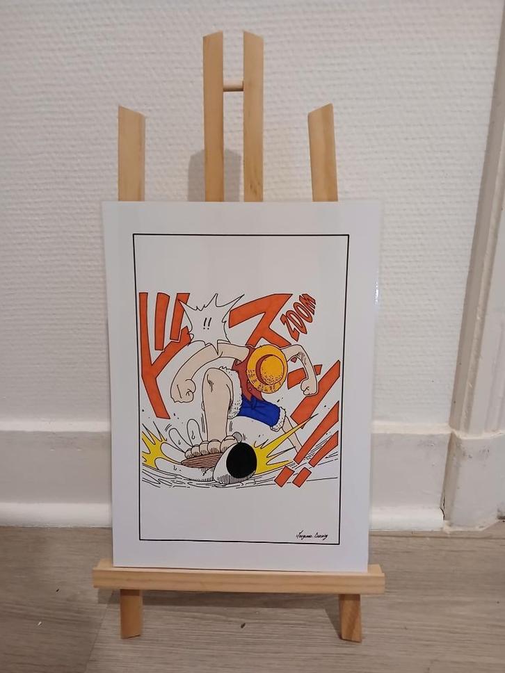 Poster uit één stuk, Antiek en Kunst, Kunst | Tekeningen en Fotografie, Ophalen of Verzenden