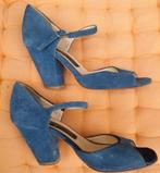open blauwe damesschoenen M 36.5, Fragiacomo It, Overige typen, Blauw, Zo goed als nieuw