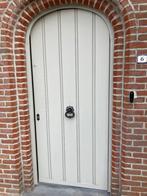 Massieve houten deur, Doe-het-zelf en Bouw, Deuren en Vliegenramen, Ophalen, Zo goed als nieuw, Hout, Buitendeur